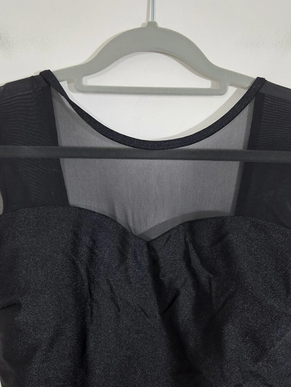 NWT Albion The Maria Black Mesh One-Piece Swimsuit Size Large - Picture 4 of 11